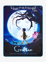 Coraline Poster Throw Blanket