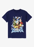 Avatar: The Last Airbender Group Portrait Youth T-Shirt