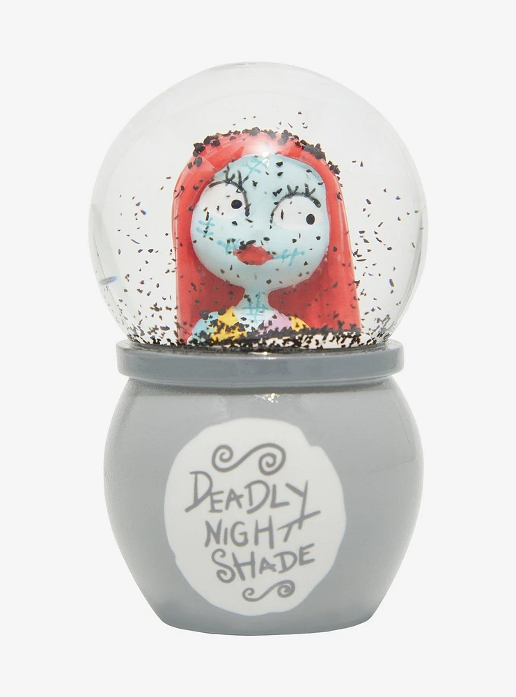 The Nightmare Before Christmas Sally Deadly Night Shade Mini Snow Globe