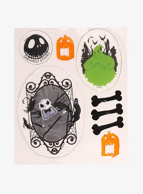 The Nightmare Before Christmas Jack & Oogie Boogie Gel Clings