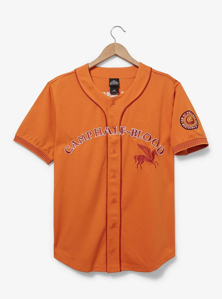 Percy Jackson and the Olympians Camp Half-Blood Baseball Jersey — BoxLunch Exclusive