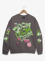 Invader Zim Icons Crewneck - BoxLunch Exclusive