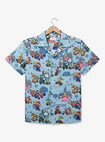 OppoSuits Nintendo Mario Kart Characters Allover Print Woven Button-Up - BoxLunch Exclusive