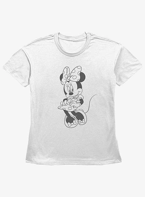 Disney Minnie Mouse Sweet Girls Straight Fit T-Shirt