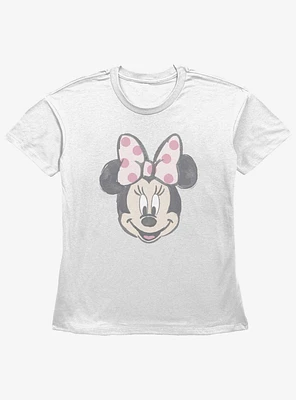 Disney Minnie Mouse Watercolor Girls Straight Fit T-Shirt