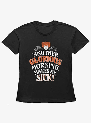 Disney Hocus Pocus Another Glorious Morning Girls Straight Fit T-Shirt