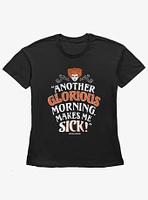 Disney Hocus Pocus Another Glorious Morning Girls Straight Fit T-Shirt