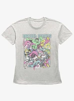 Marvel Pop Avengers Girls Straight Fit T-Shirt
