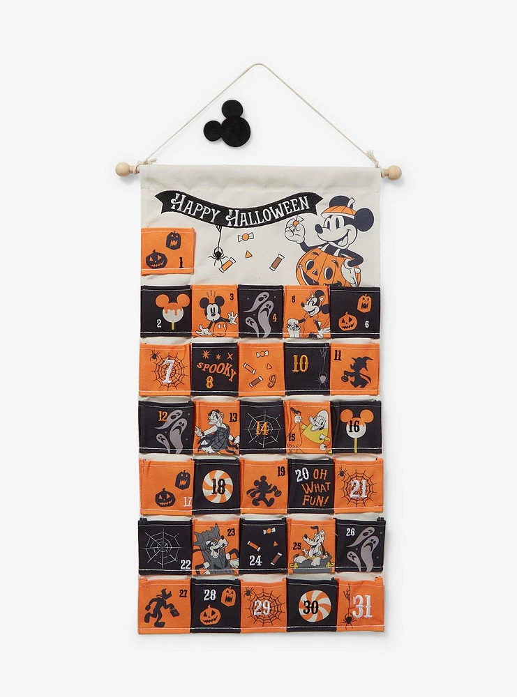 Disney Mickey Mouse And Friends Happy Halloween Pocket Advent Calendar