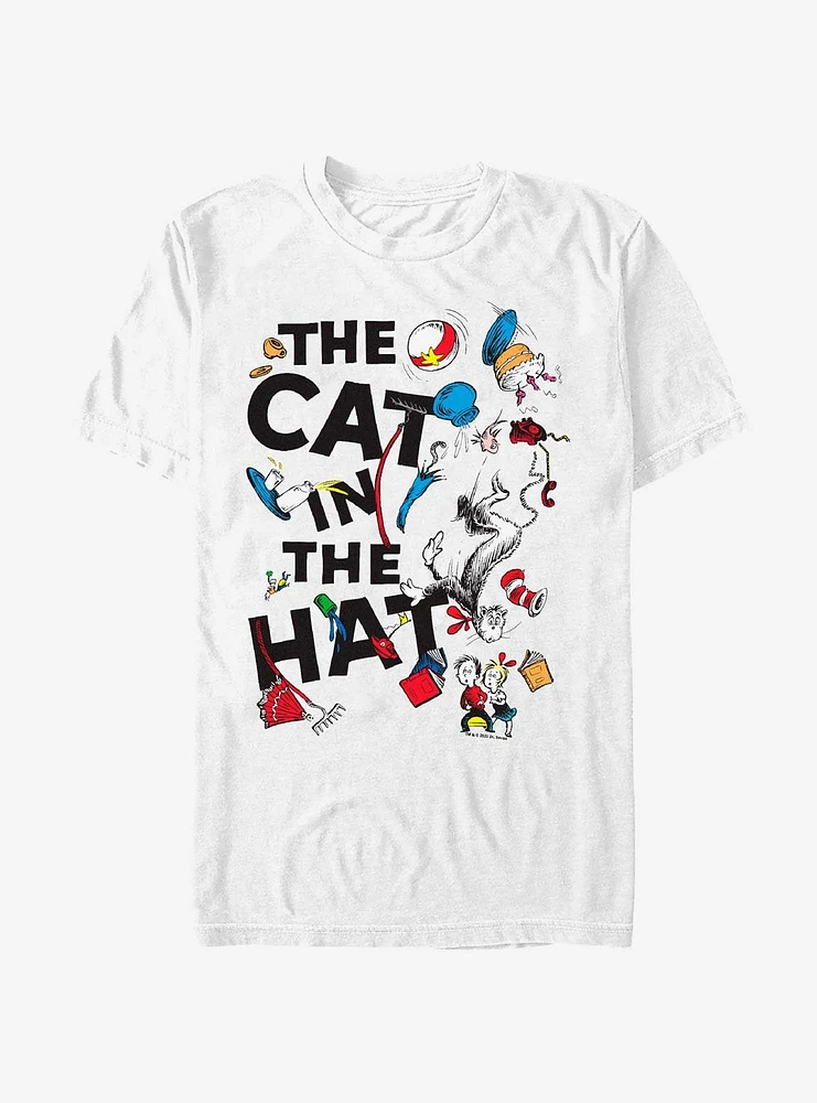 Dr. Seuss The Cat Hat Juggling T- Shirt