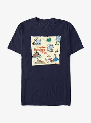 Dr. Seuss Horton Map T- Shirt