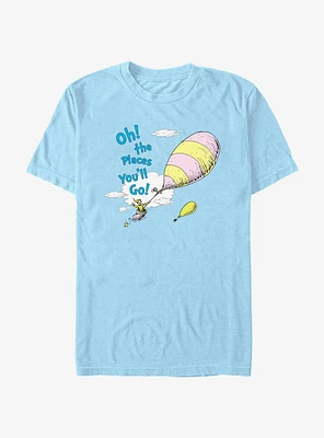 Dr. Seuss Oh The Places T- Shirt
