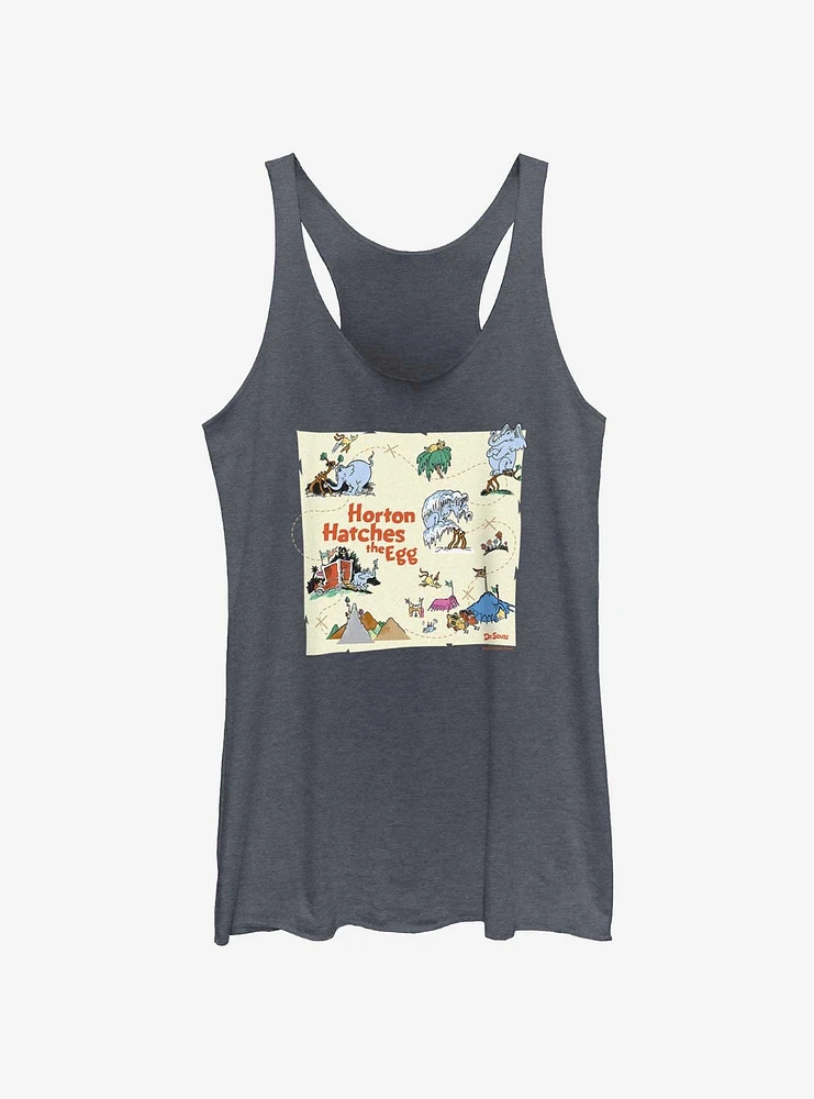 Dr. Seuss Horton Map Girls Tank