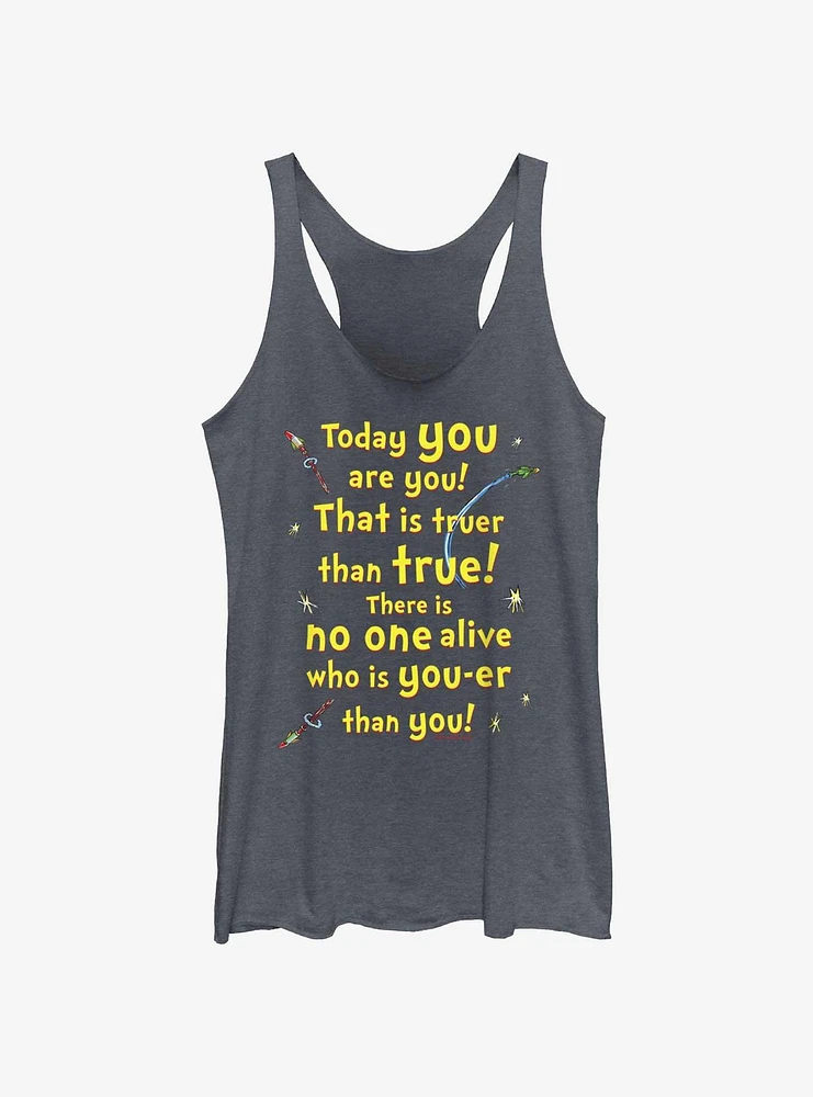 Dr. Seuss Truer Than True Girls Tank