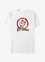 Dr. Seuss The Cat Badge T- Shirt