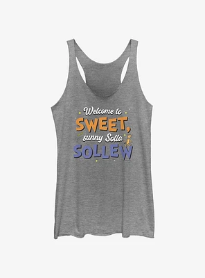 Dr. Seuss Welcome To Solla Sollew Girls Tank