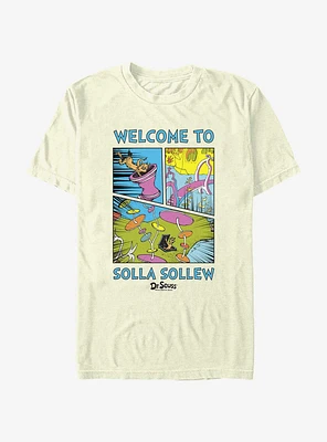 Dr. Seuss Solla Sollew Comic panel T- Shirt