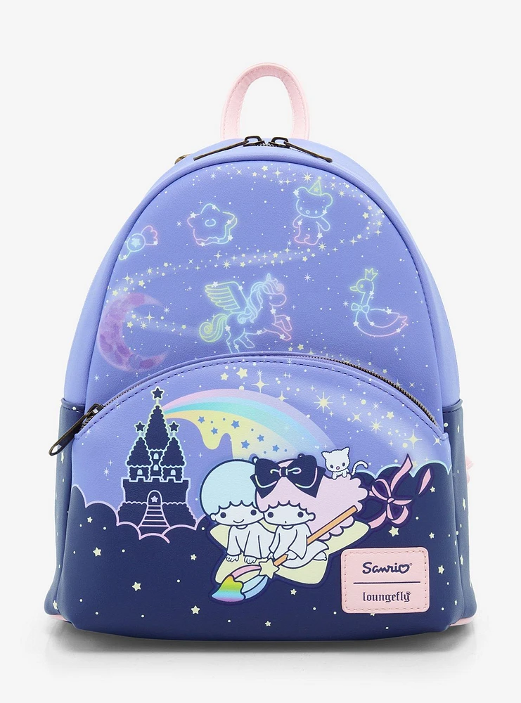 Loungefly Little Twin Stars Sky Ride Mini Backpack Hot Topic Exclusive