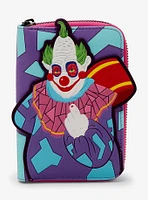 Loungefly Killer Klowns From Outer Space Jumbo Glow-In-The-Dark Zipper Wallet