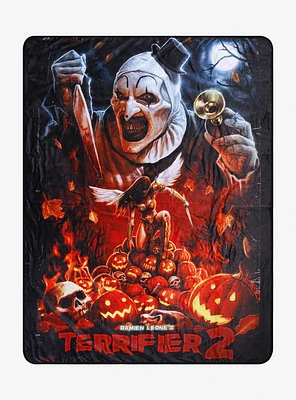 Terrifier 2 Poster Throw Blanket