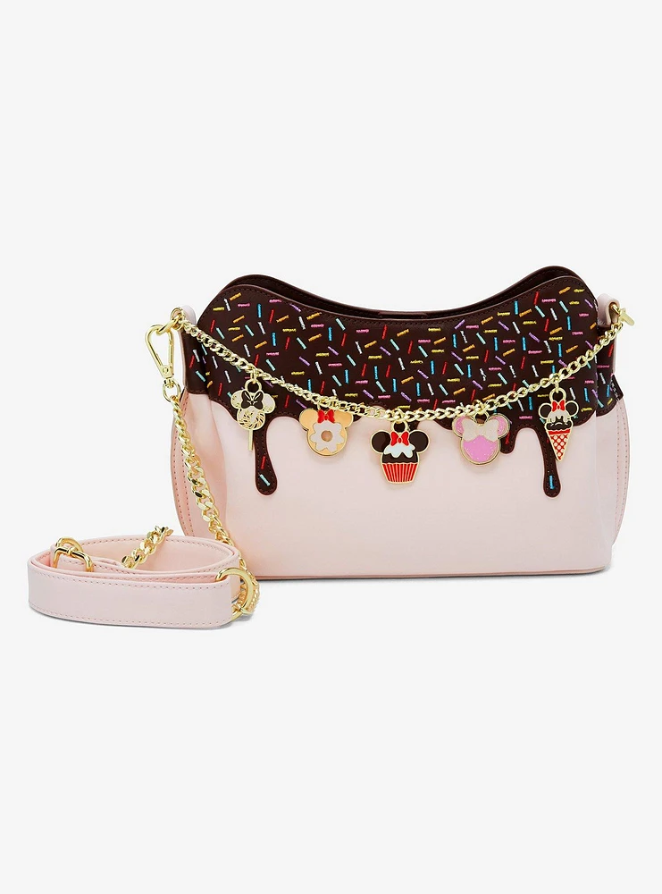 Loungefly Disney Minnie Mouse Chocolate Sprinkles Crossbody Bag - BoxLunch Exclusive