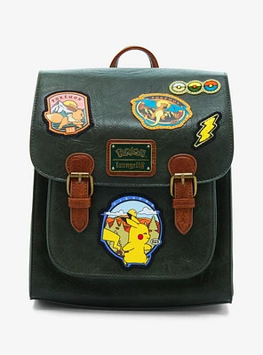 Loungefly Pokémon Patches Mini Backpack - BoxLunch Exclusive