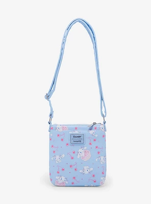 Loungefly Sanrio Cinnamoroll Cherries Allover Print Crossbody Bag - BoxLunch Exclusive