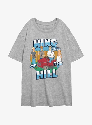 King Of The Hill Whut! Oversized Girls T-Shirt