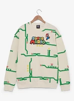 Nintendo Super Mario Bros. Green Pipes Sweatshirt — BoxLunch Exclusive