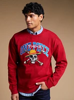 One Piece Straw Hat Crew Jolly Roger Crewneck - BoxLunch Exclusive