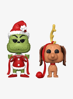 Funko Pop! Books How the Grinch Stole Christmas Grinch & Max Vinyl Figure Set