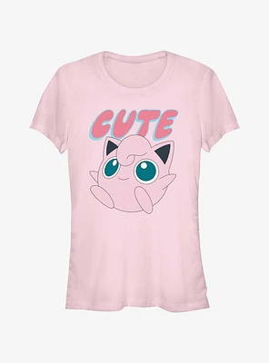 Pokemon Cute Jigglypuff Girls T-Shirt