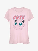 Pokemon Cute Jigglypuff Girls T-Shirt