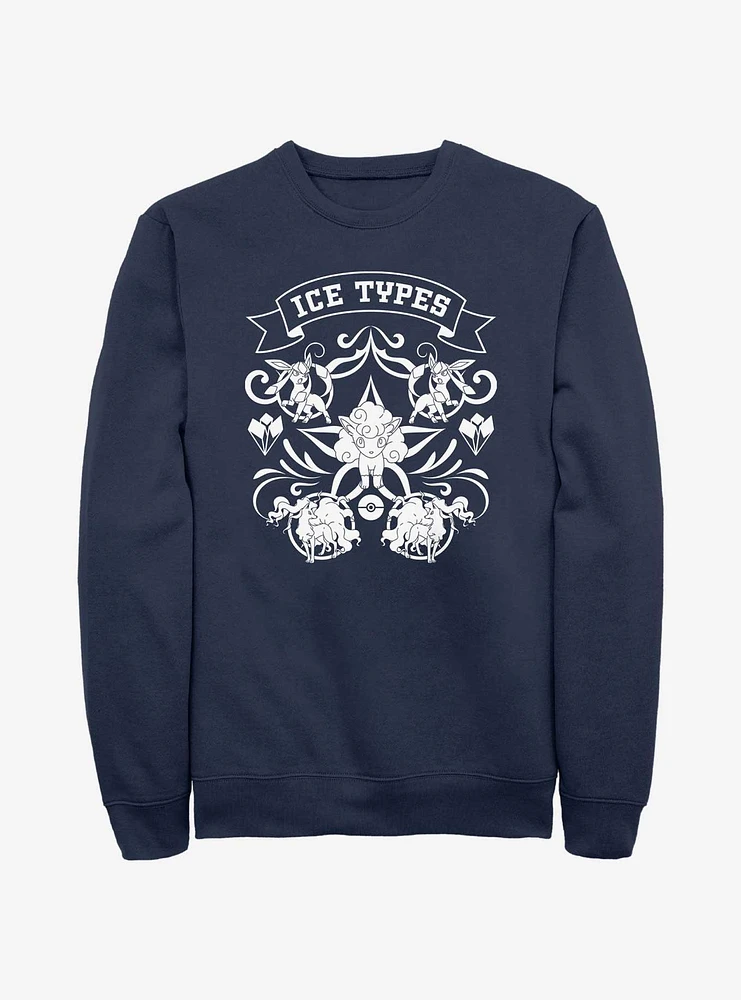 Pokemon Ice Type Winter Sweatshirt