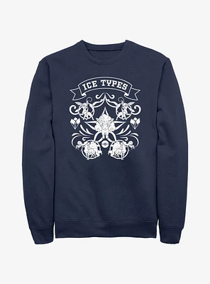 Pokemon Ice Type Winter Sweatshirt