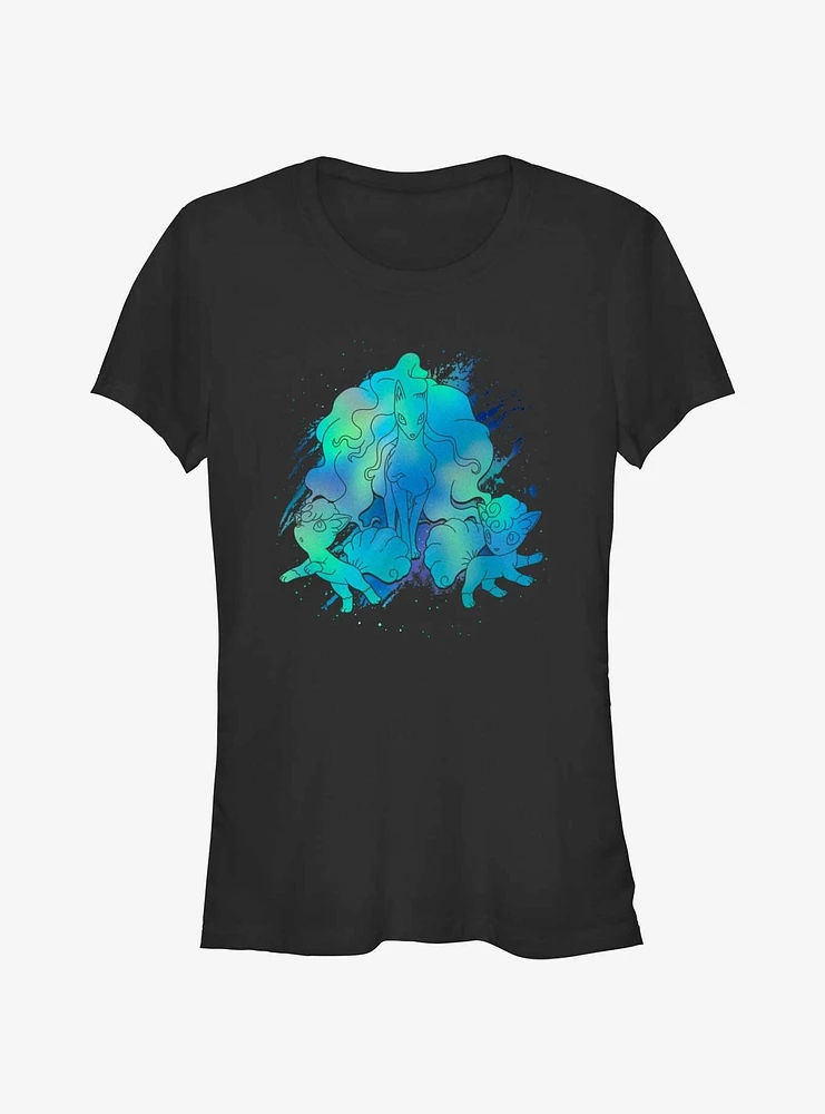 Pokemon Alolan Northern Lights Girls T-Shirt