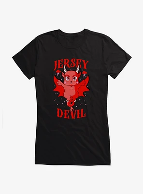 Hot Topic Chibi Cryptids Jersey Devil Girls T-Shirt