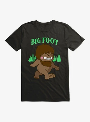 Hot Topic Chibi Cryptids Big Foot T-Shirt