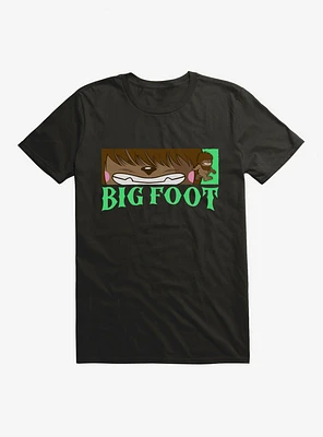 Hot Topic Chibi Cryptids Big Foot Smile T-Shirt