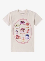 Cake Filigree Frame Boyfriend Fit Girls T-Shirt