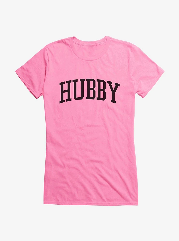 Hot Topic Collegiate Hubby Girls T-Shirt