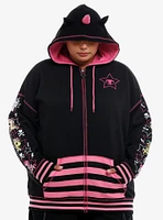 Tokidoki Unicorno Girls Oversized Hoodie Plus