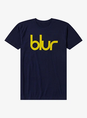 Blur Yellow Logo T-Shirt