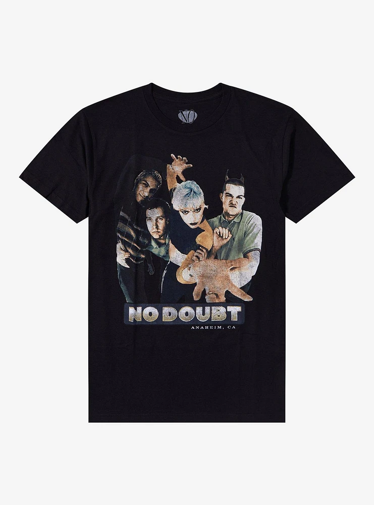 No Doubt Group Photo Anaheim T-Shirt