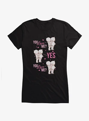 Kewpie Yes You Love Me Girls T-Shirt