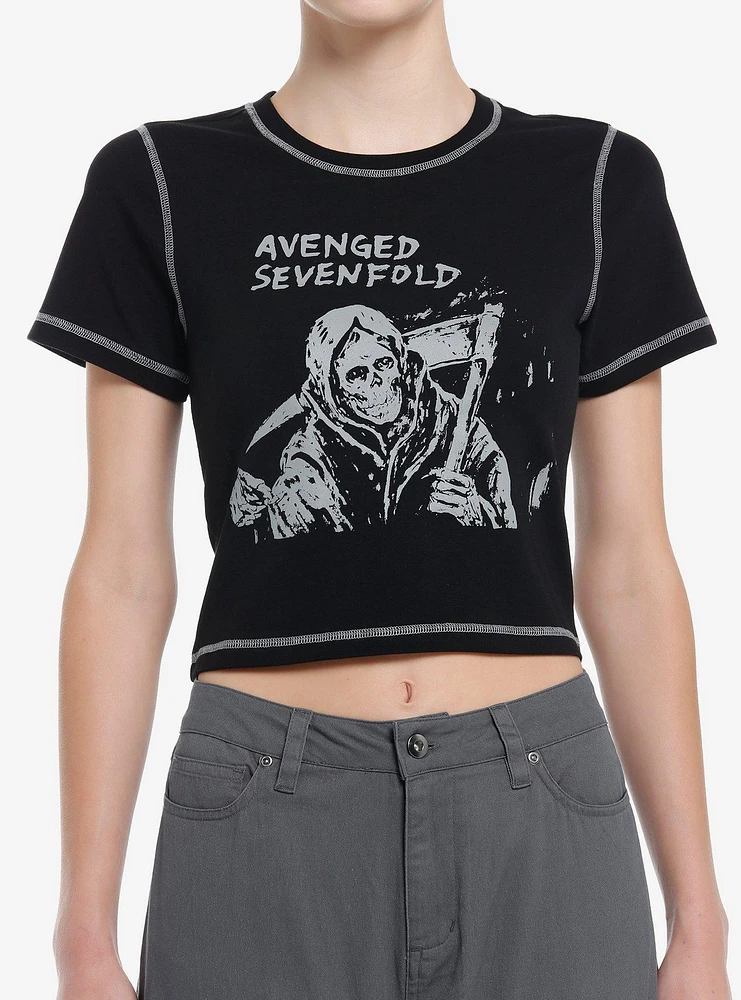 Avenged Sevenfold Grim Reaper Girls Baby T-Shirt