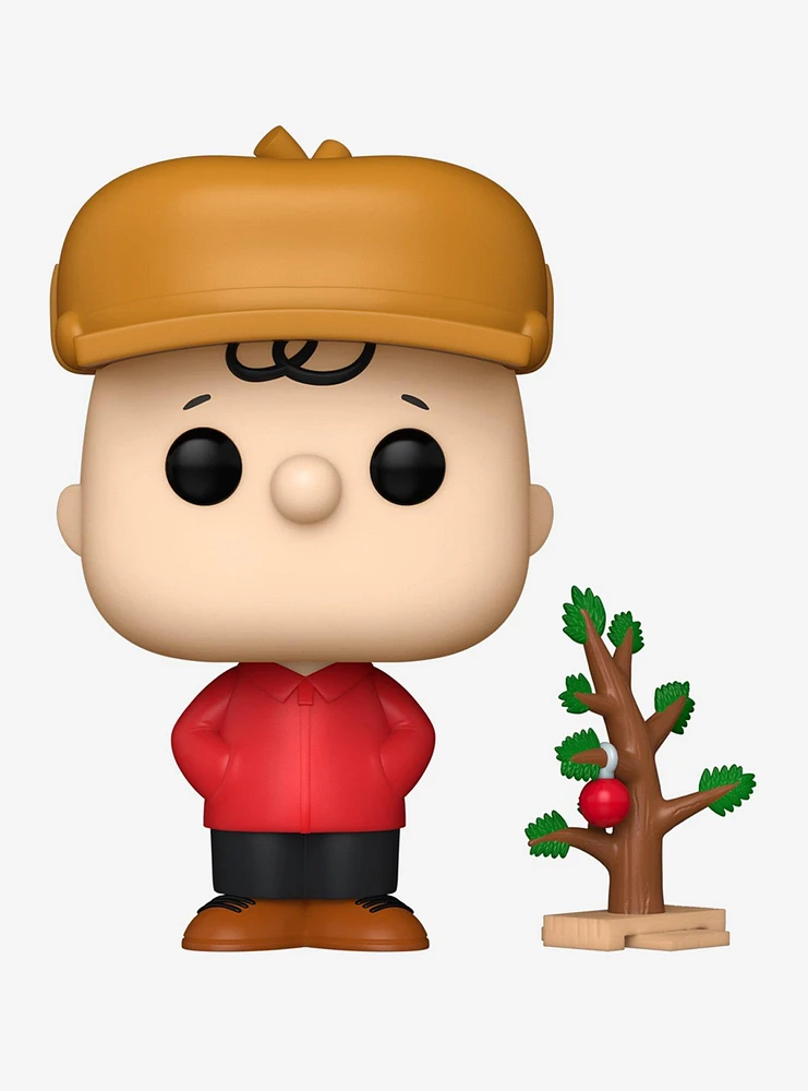 Funko Pop! Television Peanuts Charlie Brown with Tree Vinyl Figure