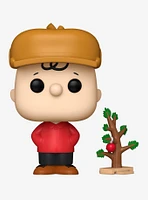 Funko Pop! Television Peanuts Charlie Brown with Tree Vinyl Figure