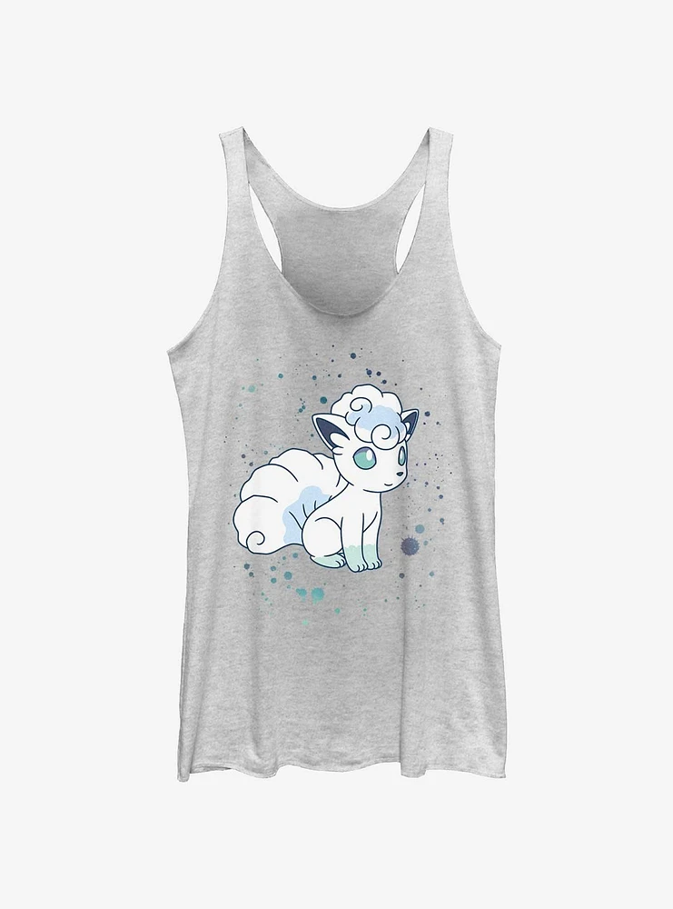 Pokemon Watercolor Vulpix Girls Tank