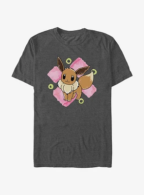 Pokemon Eevee Brush Strokes T-Shirt
